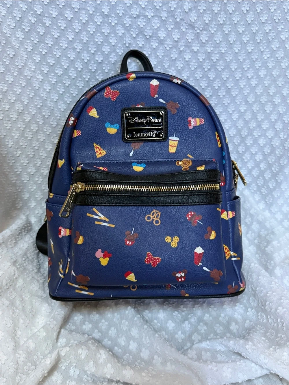 Disney Parks LoungeFly Mini Backpack Snacks Limited Edition